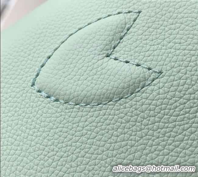 Luxury Cheap Louis Vuitton Neverfull Inside Out BB Bag in Monogram Dune/Minty Green Cowhide Leather M2A465 2026