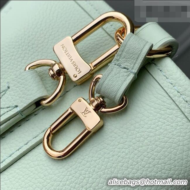 Luxury Cheap Louis Vuitton Neverfull Inside Out BB Bag in Monogram Dune/Minty Green Cowhide Leather M2A465 2026