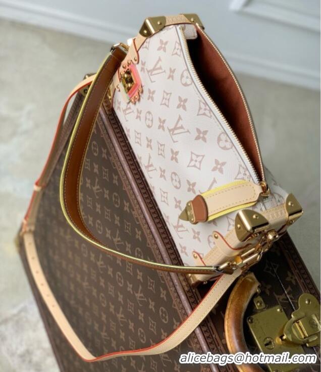 Top Grade Louis Vuitton Side Trunk MM East-West Monogram Dune Canvas M29913 2026