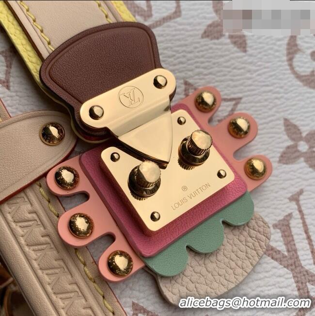 Top Grade Louis Vuitton Side Trunk MM East-West Monogram Dune Canvas M29913 2026