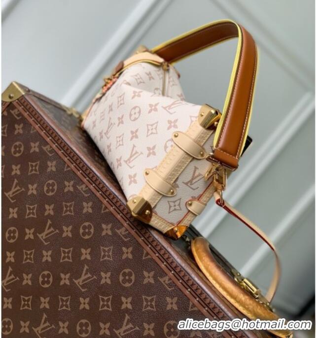 Top Grade Louis Vuitton Side Trunk MM East-West Monogram Dune Canvas M29913 2026