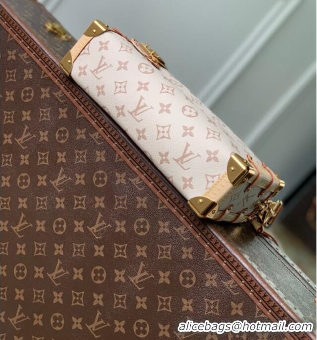Top Grade Louis Vuitton Side Trunk MM East-West Monogram Dune Canvas M29913 2026