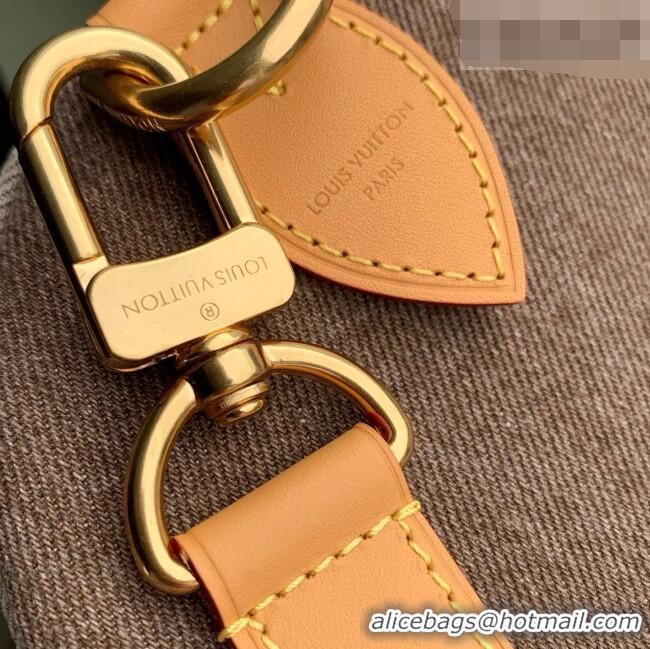 Top Grade Louis Vuitton Speedy 30 Bandoulière Bag in Coffee Bean Brown Denim M29170 2026
