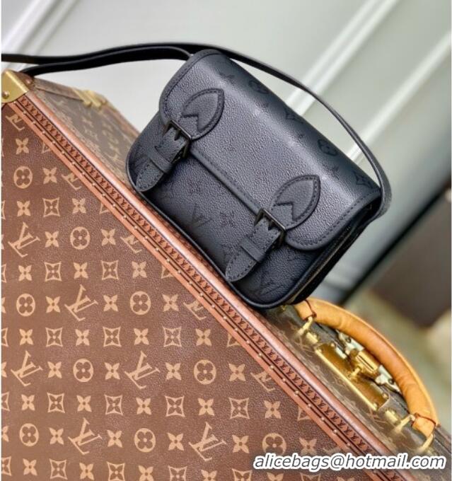 Well Crafted Louis Vuitton Satchel Wearable Wallet in Black Monogram Midnight Canvas M2A259 2026