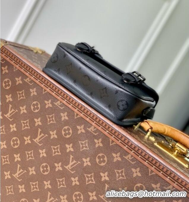 Well Crafted Louis Vuitton Satchel Wearable Wallet in Black Monogram Midnight Canvas M2A259 2026