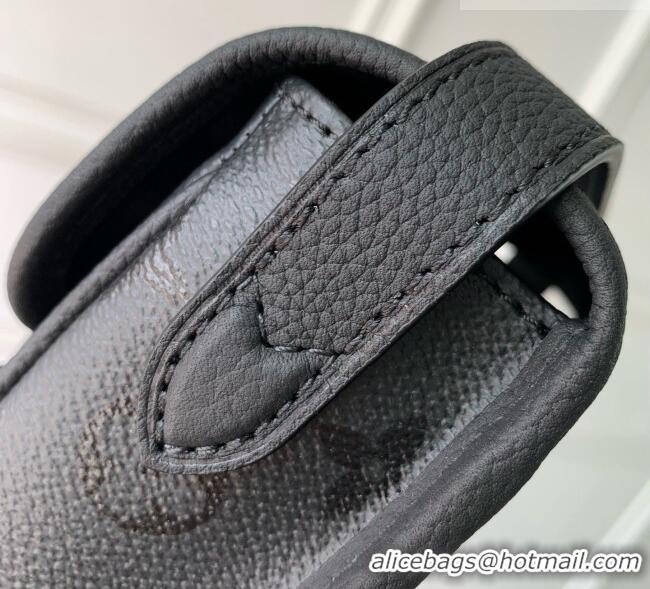 Well Crafted Louis Vuitton Satchel Wearable Wallet in Black Monogram Midnight Canvas M2A259 2026