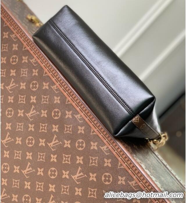 Famous Brand Louis Vuitton Multipass Bag in Saga Black Calfskin Leather M3A269 2026