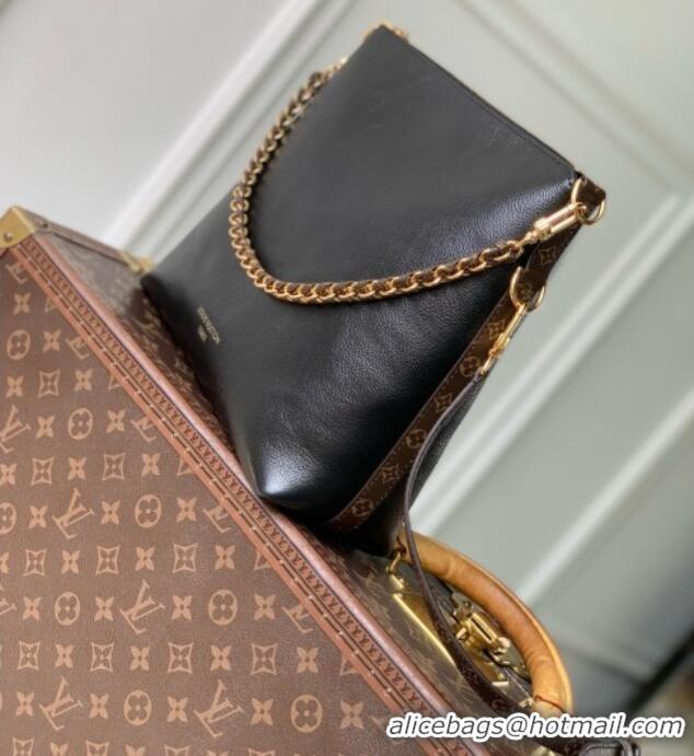 Famous Brand Louis Vuitton Multipass Bag in Saga Black Calfskin Leather M3A269 2026