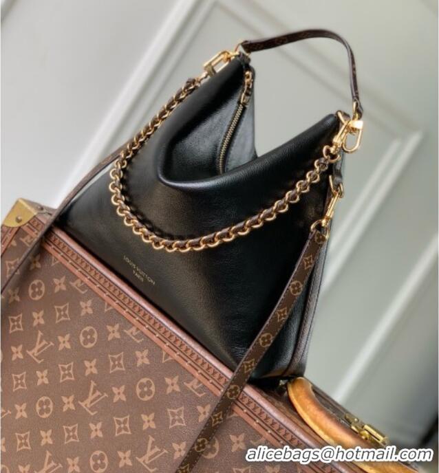 Famous Brand Louis Vuitton Multipass Bag in Saga Black Calfskin Leather M3A269 2026