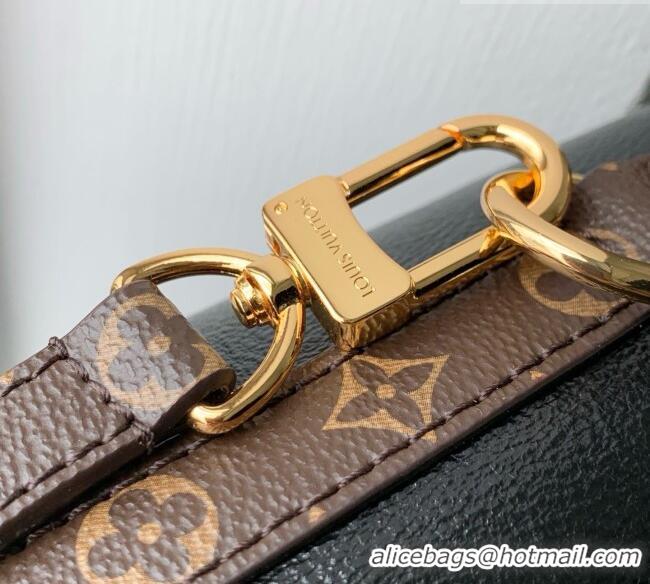 Famous Brand Louis Vuitton Multipass Bag in Saga Black Calfskin Leather M3A269 2026