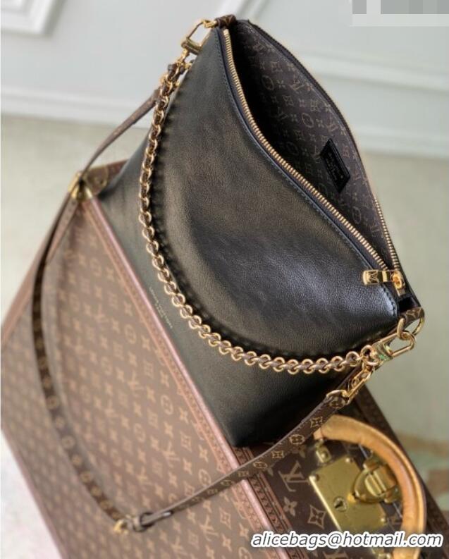 Famous Brand Louis Vuitton Multipass Bag in Saga Black Calfskin Leather M3A269 2026
