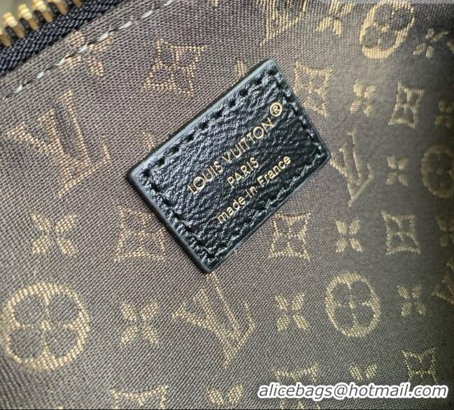 Famous Brand Louis Vuitton Multipass Bag in Saga Black Calfskin Leather M3A269 2026