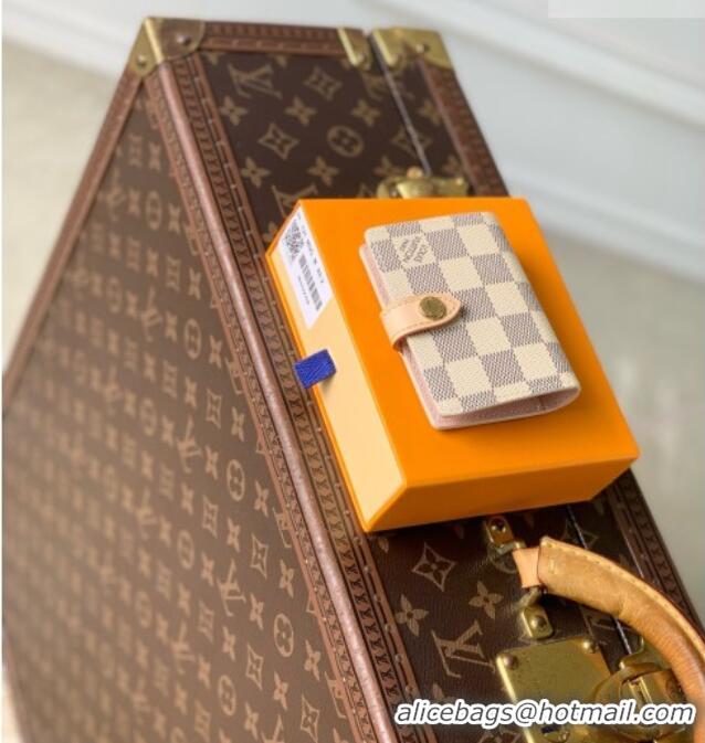 Luxury Discount Louis Vuitton Mattifying Paper Case in Damier Azur Canvas N40948 2026