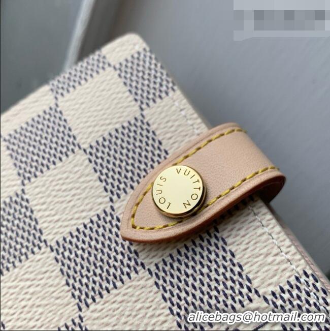 Luxury Discount Louis Vuitton Mattifying Paper Case in Damier Azur Canvas N40948 2026