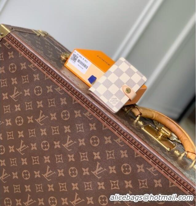 Luxury Discount Louis Vuitton Mattifying Paper Case in Damier Azur Canvas N40948 2026