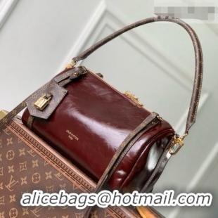 Top Grade Louis Vuitton Express PM Bag in Rouge Cowhide Leather M3A265 Burgundy 2026