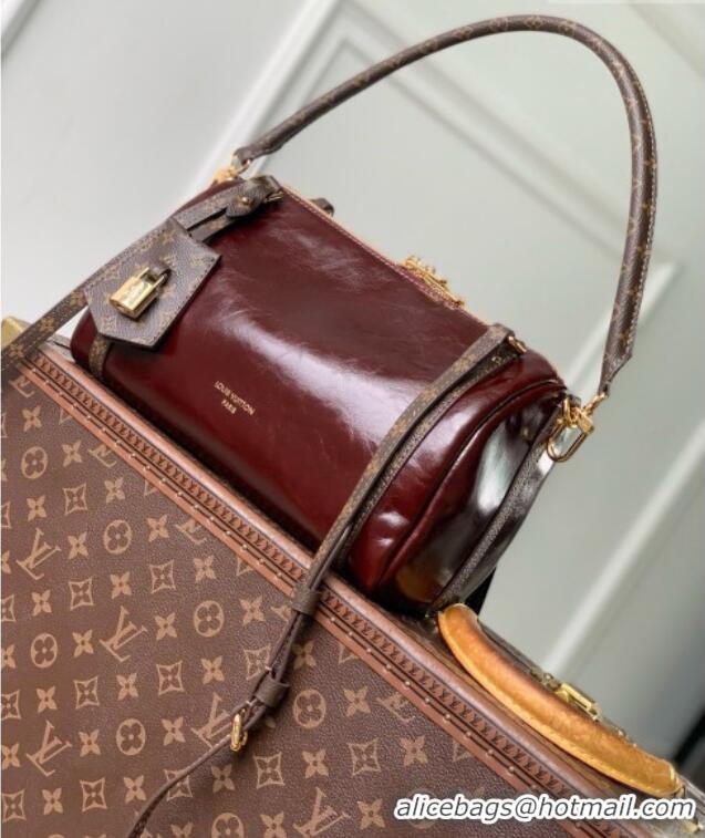 Top Grade Louis Vuitton Express PM Bag in Rouge Cowhide Leather M3A265 Burgundy 2026