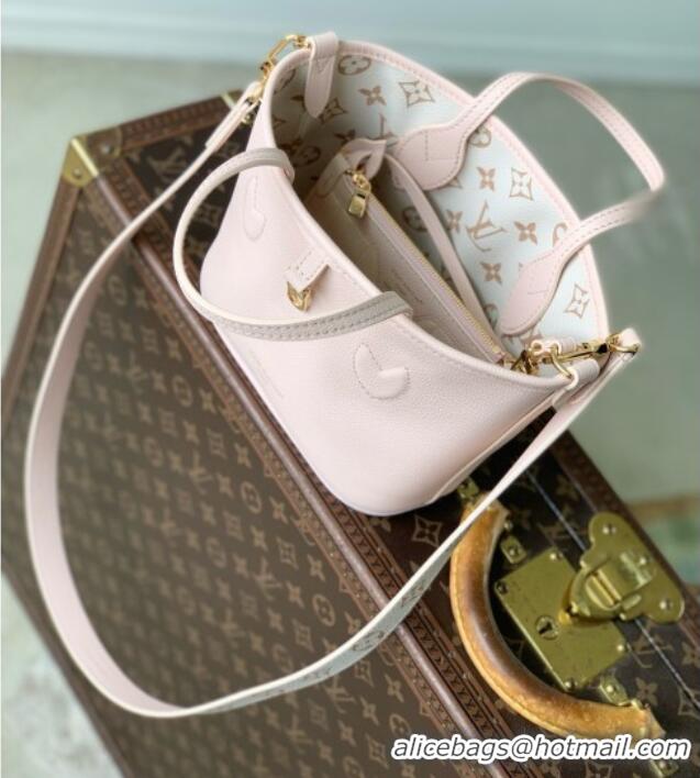 Good Quality Louis Vuitton Neverfull Inside Out BB Bag in Monogram Dune/Pink Cowhide Leather M2A466 2026