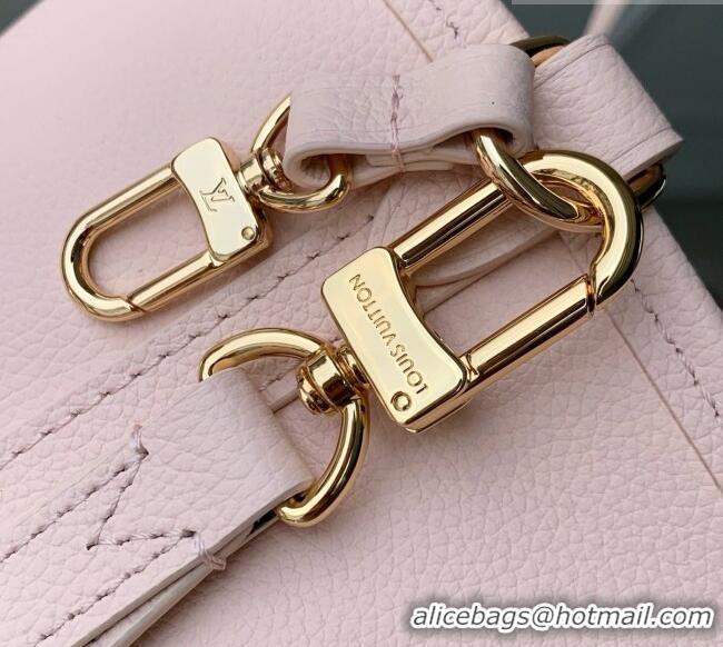 Good Quality Louis Vuitton Neverfull Inside Out BB Bag in Monogram Dune/Pink Cowhide Leather M2A466 2026