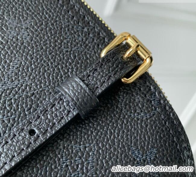 Good Taste Louis Vuitton Squire East-West Bag in Boldly Black Calfskin Leather M3A167 2026