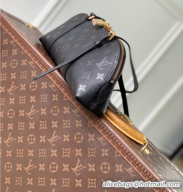 Good Taste Louis Vuitton Squire East-West Bag in Boldly Black Calfskin Leather M3A167 2026