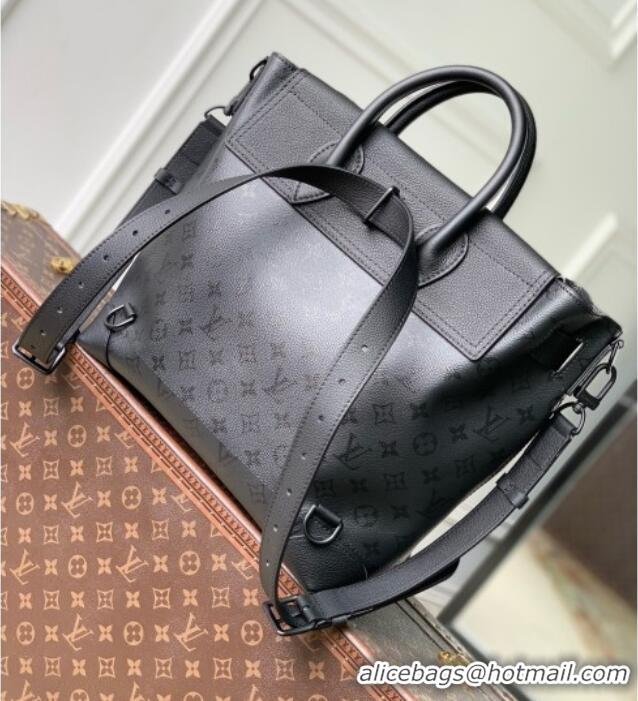 Grade Promotional Louis Vuitton Steamer 30 Bag in Black Monogram Midnight Canvas M2A253 2026