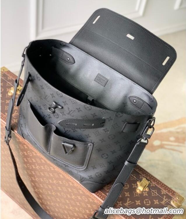 Grade Promotional Louis Vuitton Steamer 30 Bag in Black Monogram Midnight Canvas M2A253 2026