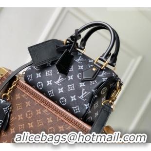 Promotional Louis Vuitton Speedy P9 Bandoulière 20 Bag in Black Calfskin Leather M28186 2026