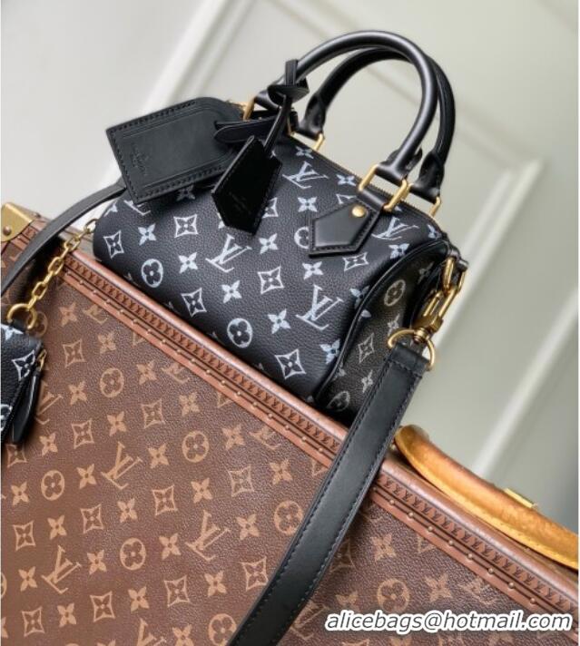 Promotional Louis Vuitton Speedy P9 Bandoulière 20 Bag in Black Calfskin Leather M28186 2026