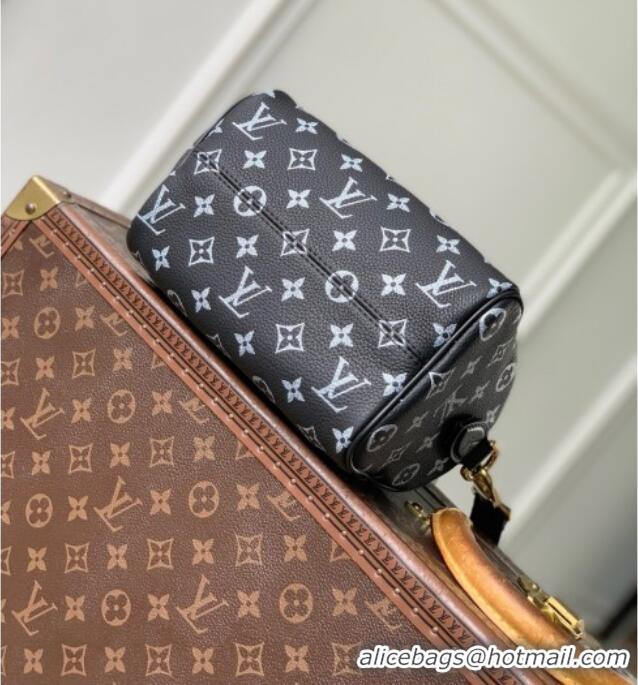 Promotional Louis Vuitton Speedy P9 Bandoulière 20 Bag in Black Calfskin Leather M28186 2026