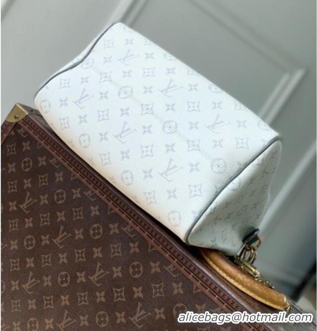 Top Design Louis Vuitton Speedy P9 Bandoulière 30 Bag in White Calf Leather M13904 2026