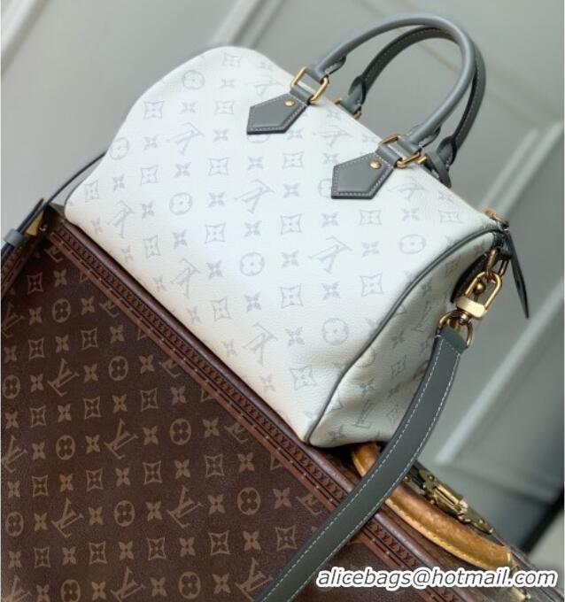 Top Design Louis Vuitton Speedy P9 Bandoulière 30 Bag in White Calf Leather M13904 2026