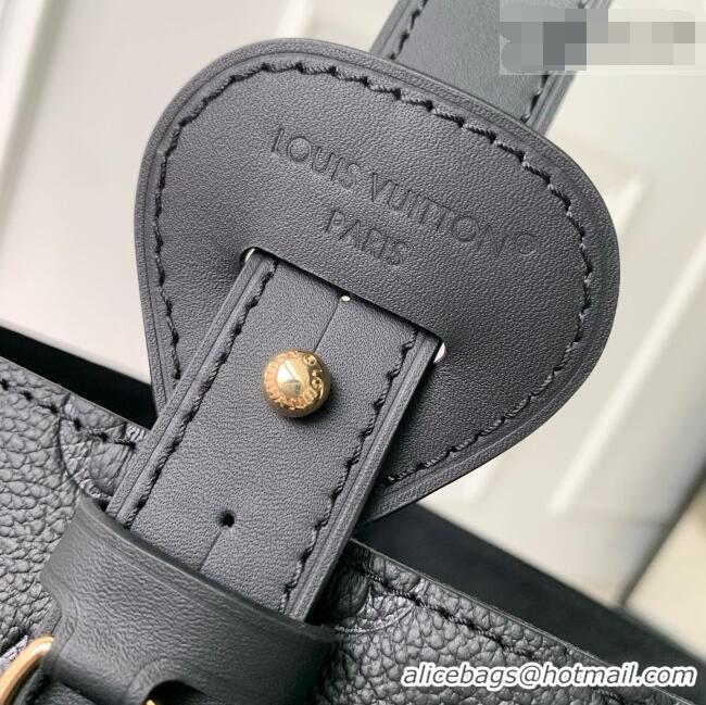Top Quality Louis Vuitton All In MM Bag in Black Embossed Grained Cowhide Leather M29090 2026