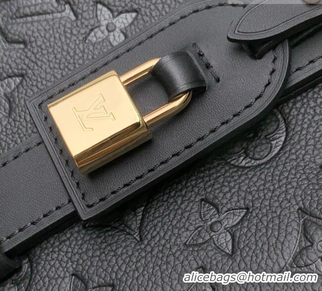 Top Quality Louis Vuitton All In MM Bag in Black Embossed Grained Cowhide Leather M29090 2026