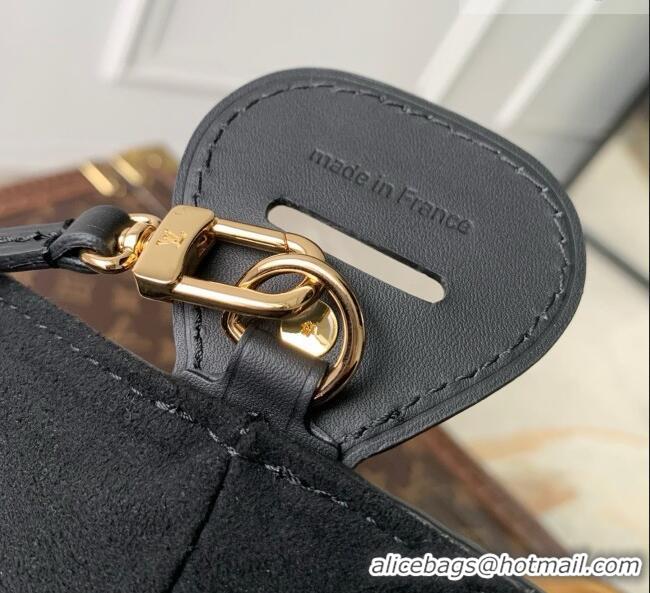 Top Quality Louis Vuitton All In MM Bag in Black Embossed Grained Cowhide Leather M29090 2026