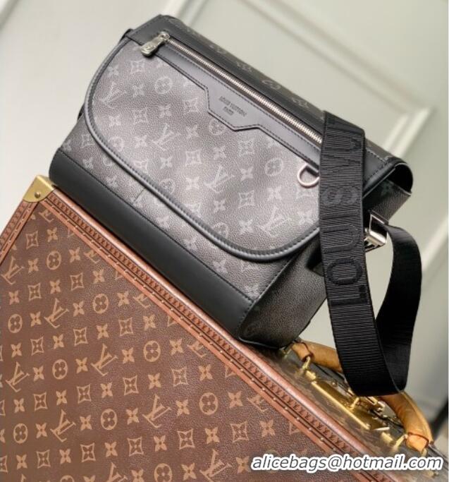 Classic Discount Louis Vuitton Courrier Messenger in Black Monogram Eclipse Canvas M28630 2026