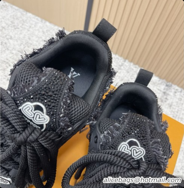 Grade Quality Louis Vuitton LV Skate Sneaker in Beige Mix of Materials LV073077 Black 2026