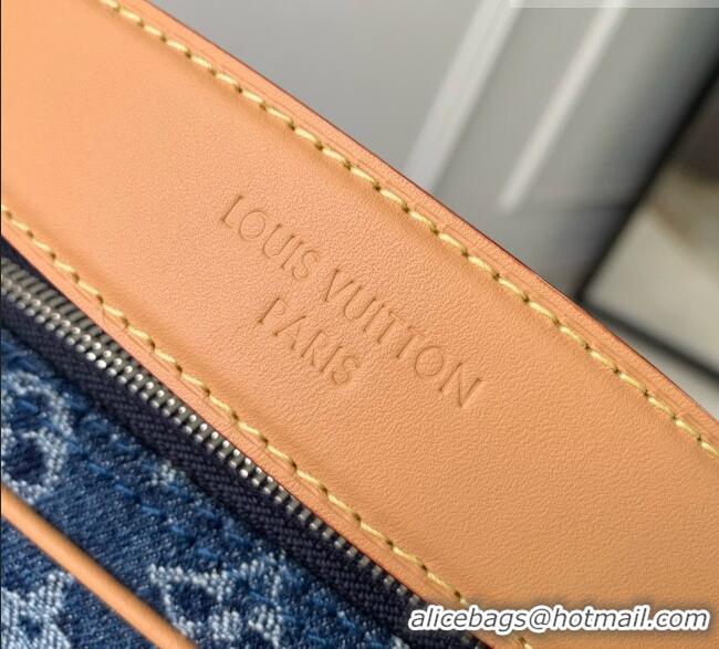 Promotional Louis Vuitton Nil Bag in Blue Monogram Flowers Denim M27533 2026
