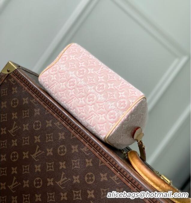 Trendy Design Louis Vuitton New Speedy Bandoulière 20 Bag in Monogram Emblème Rose Ruban Jacquard Textile M2A039 2026