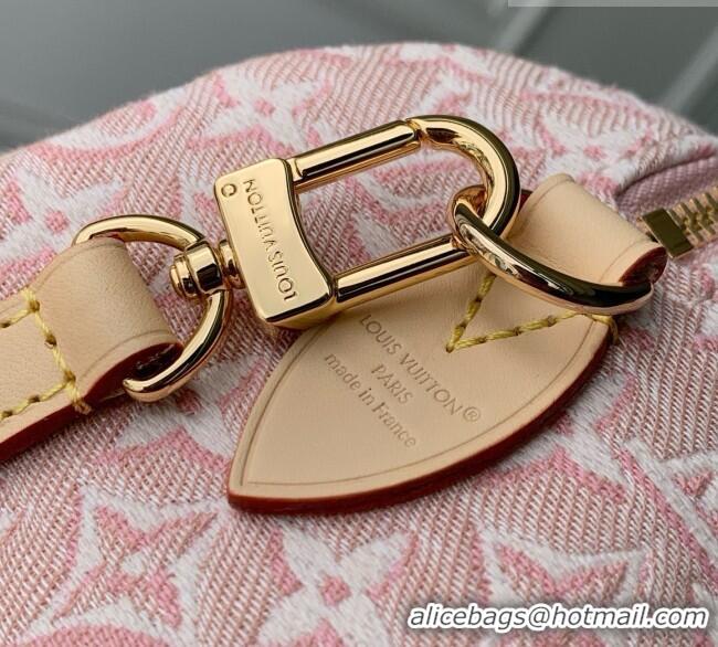 Trendy Design Louis Vuitton New Speedy Bandoulière 20 Bag in Monogram Emblème Rose Ruban Jacquard Textile M2A039 2026