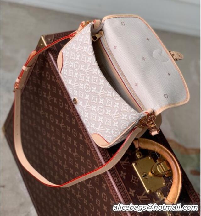 Trendy Design Louis Vuitton New Speedy Bandoulière 20 Bag in Monogram Emblème Rose Ruban Jacquard Textile M2A039 2026