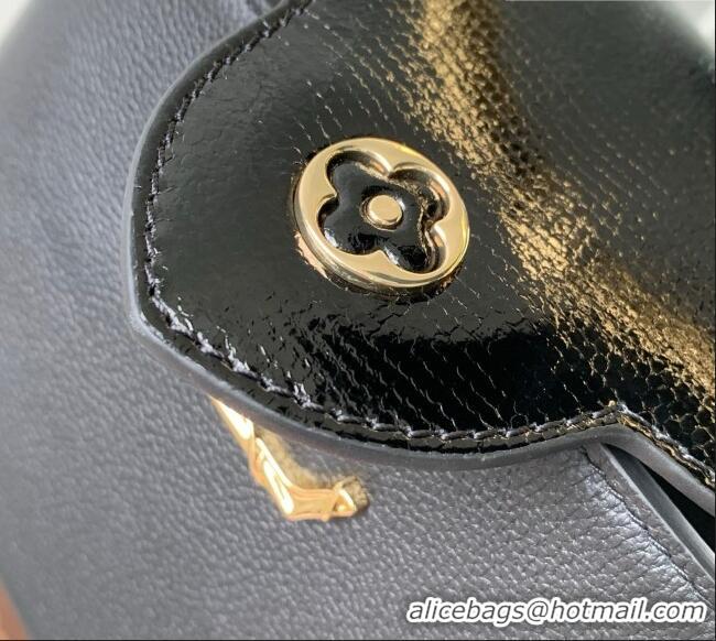 Super Quality Louis Vuitton Capucines Mini Bag in Black Bull-calf Leather M13737 2026