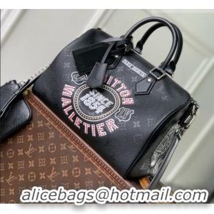 Promotional Louis Vuitton Speedy P9 Bandoulière 30 Jackets Bag in Black Cowhide Leather M26176 2026