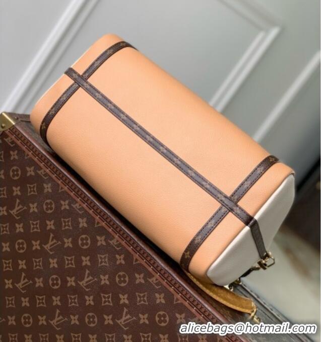 New Fashion Louis Vuitton Express MM Bag in Grained Calfskin M2A076 Beige 2026
