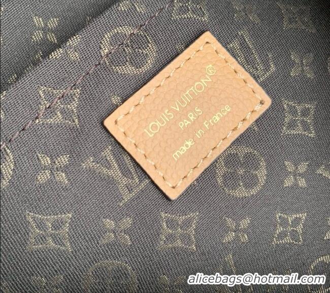 New Fashion Louis Vuitton Express MM Bag in Grained Calfskin M2A076 Beige 2026