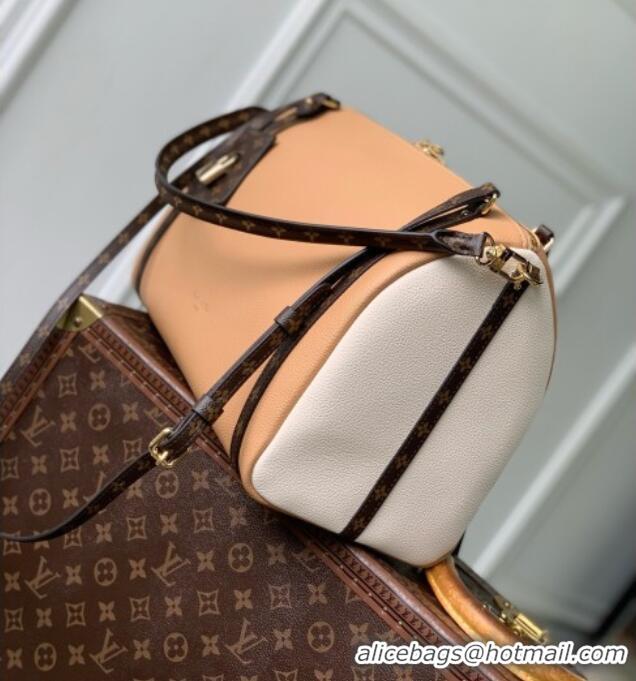 New Fashion Louis Vuitton Express MM Bag in Grained Calfskin M2A076 Beige 2026