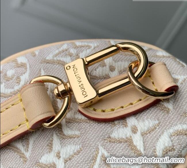 Top Quality Louis Vuitton Nano Speedy Bag in Monogram Emblème Peuplier Jacquard Textile M28502 2026