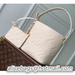 Super Quality Louis Vuitton All In BB Bag in Creme Embossed Grained Cowhide Leather M2A356 2026