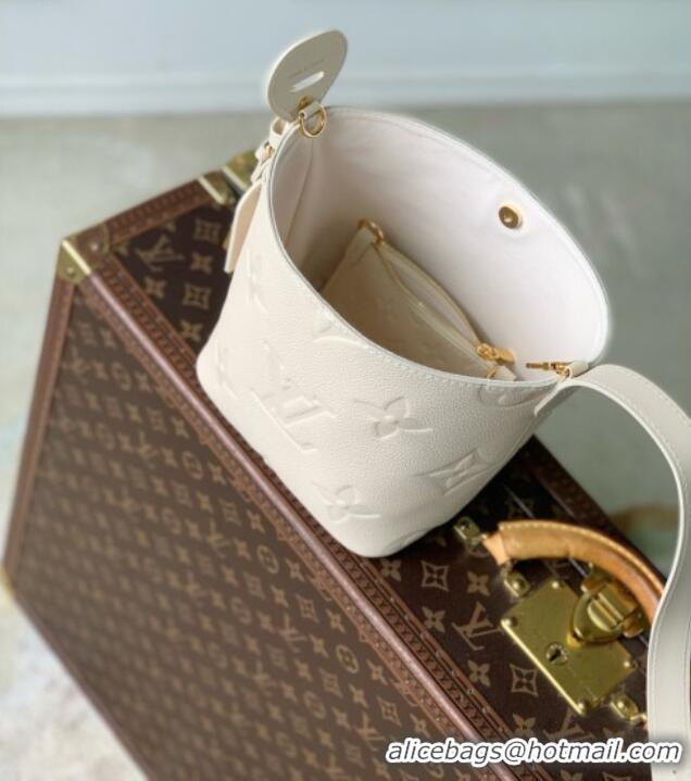 Super Quality Louis Vuitton All In BB Bag in Creme Embossed Grained Cowhide Leather M2A356 2026