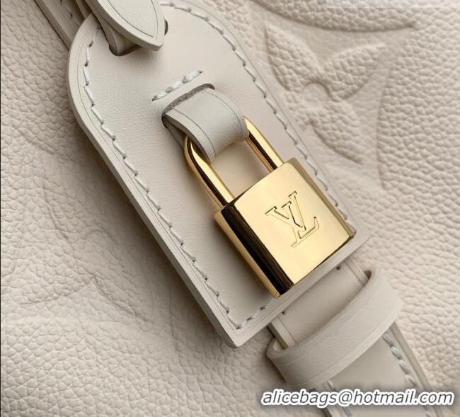 Super Quality Louis Vuitton All In BB Bag in Creme Embossed Grained Cowhide Leather M2A356 2026
